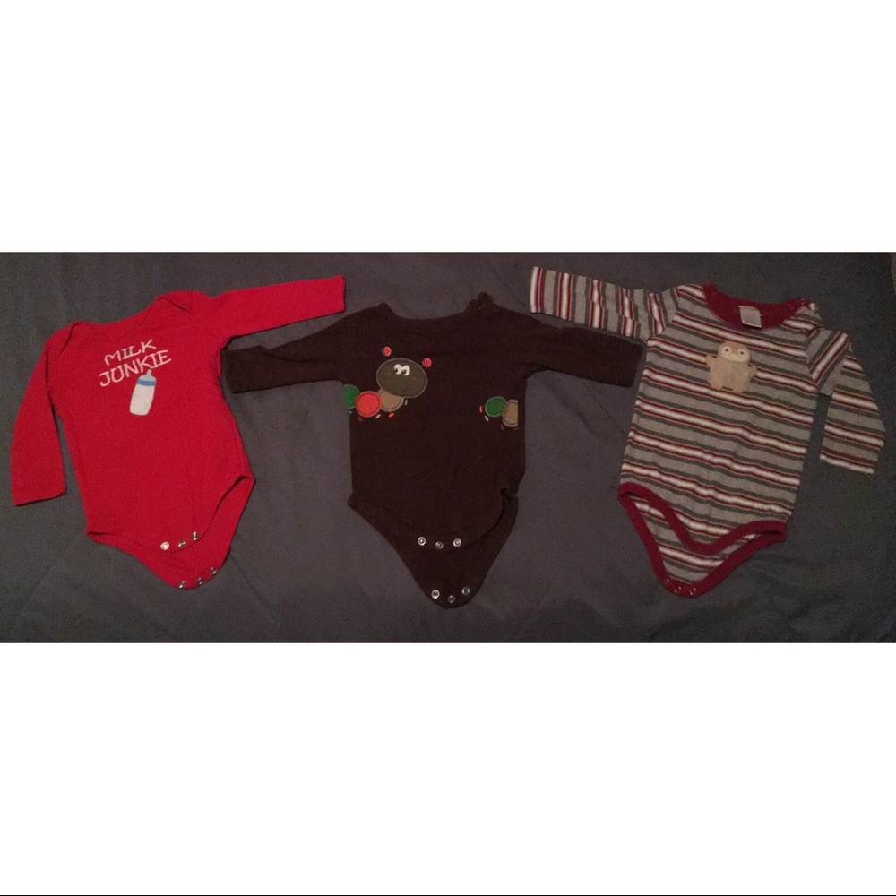 3-6 month assorted onesies